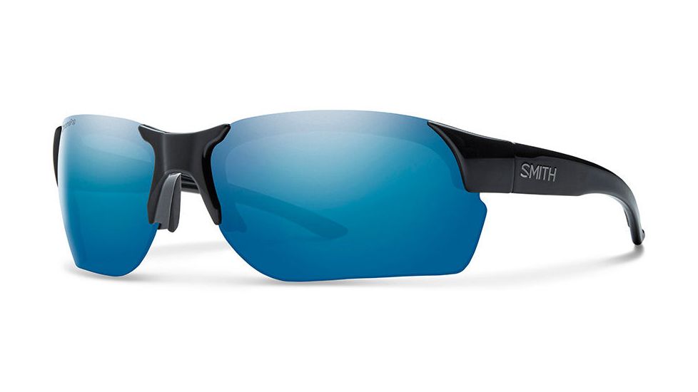 Smith Optics Envoy Max Sunglasses, Black Frame, Polarized Blue Mirror Lens, Polarized, ENMCPUGMBK