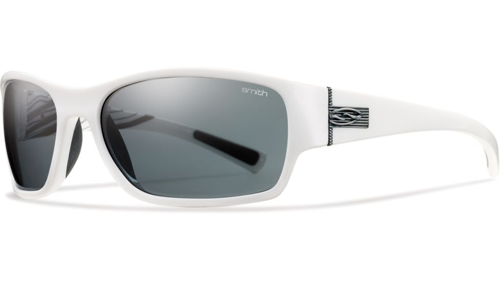 Smith Optics Forum Sunglasses - White Deco Frame, Polarized Gray Lenses FUPPGYWT