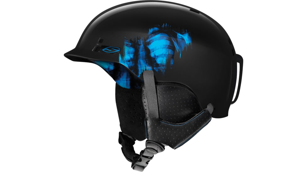 Smith Optics Gage Helmet, Black/Cyan X-Ray, Large H13-GAXRLG