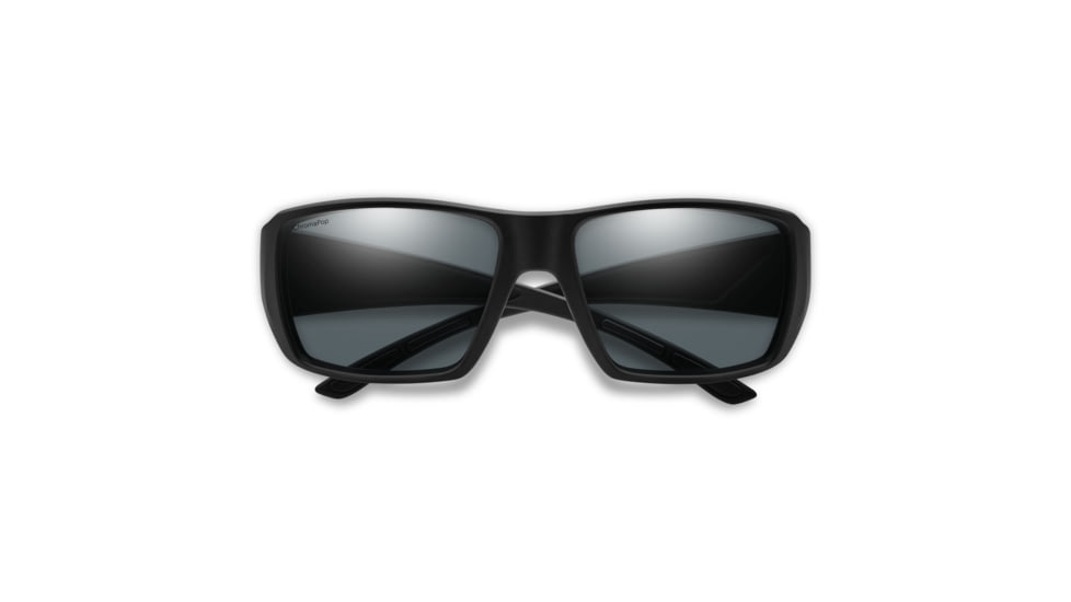 Smith Optics Guides Choice XL Sunglasses, Matte Black Frame, Polarized Gray Lens, 204448003636N