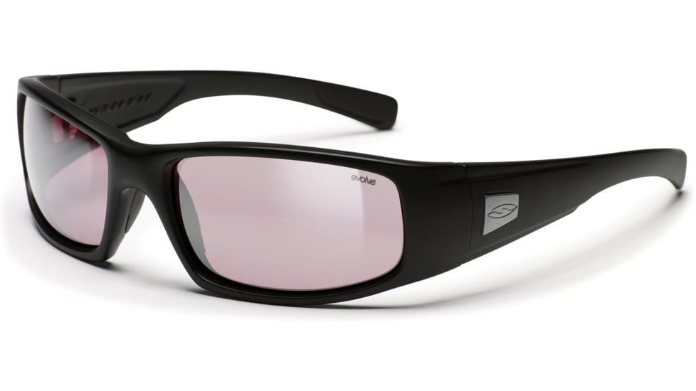 Smith Optics Hideout Sunglasses with Matte Black Evolve Frame and Ignitor lenses