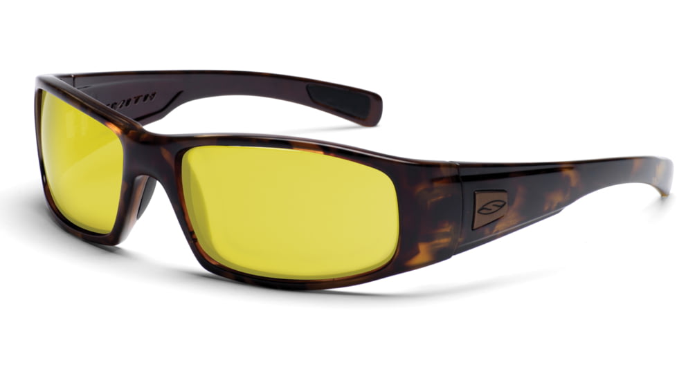 Smith Optics Hideout Sunglasses with Tortoise frames and Freshwater Amber lenses