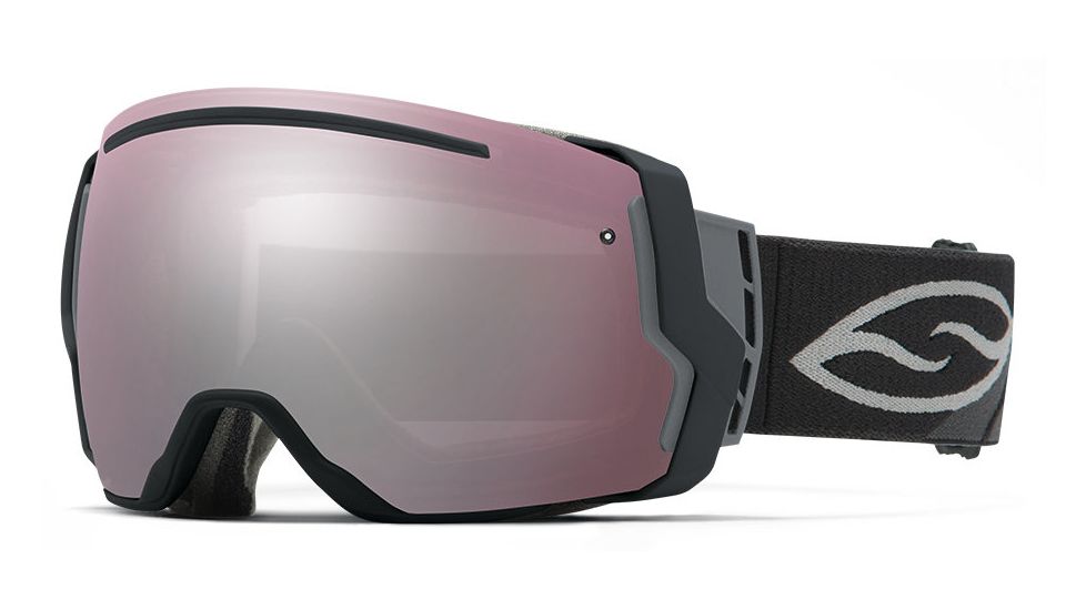 Smith Optics I/O 7 Goggle Black Frame/Ignitor/Red Sensor Lens IE7IBK15