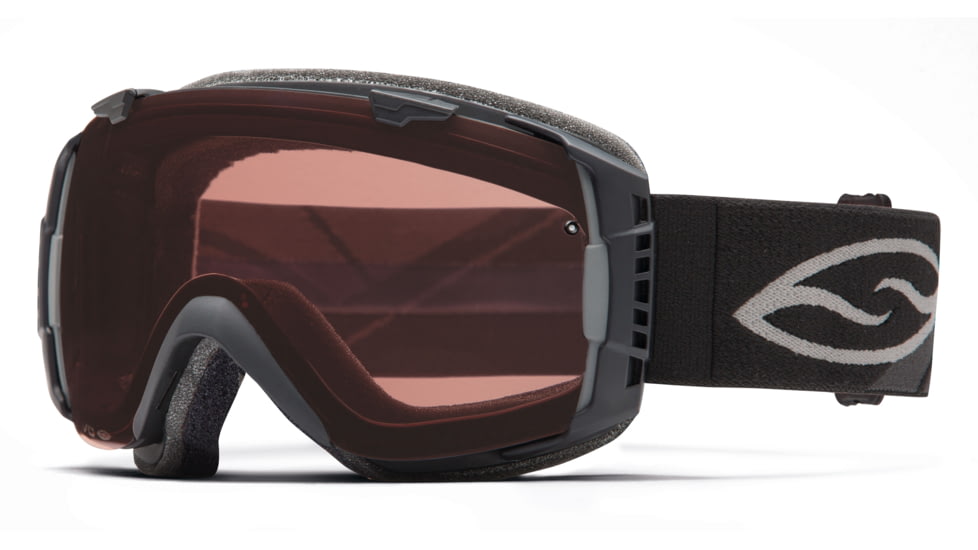 Smith Optics I/O Goggle Black Frame/Polarized Rose Copper/Blue Sensor Lens IO7EPBK15