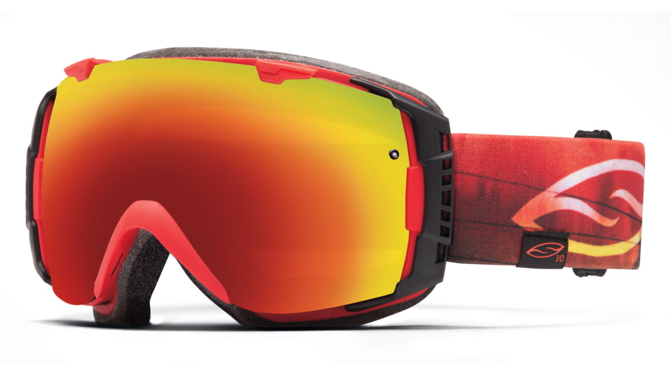 Smith Optics I/O Goggle Bobby Skyline Frame/Red Sol-X/Blue Sensor Lens IO7DXBS15