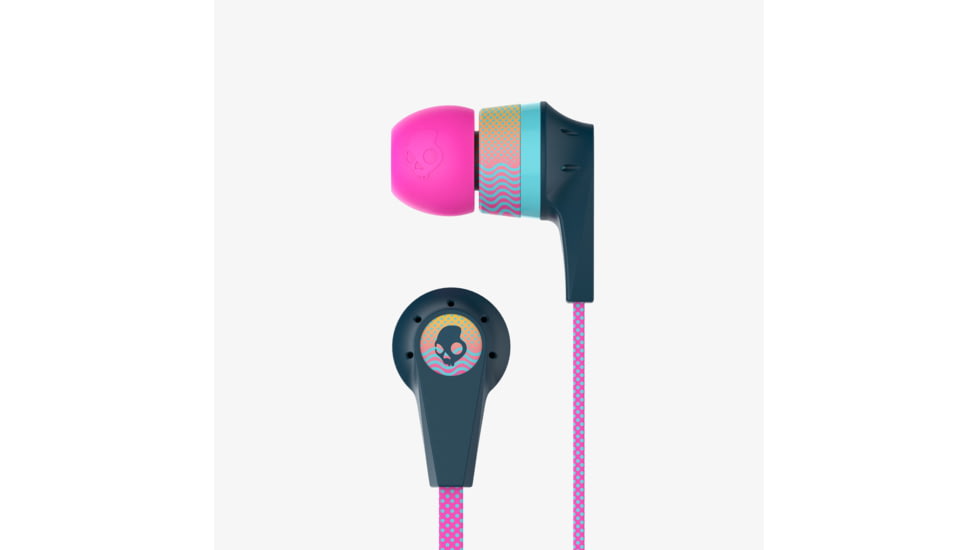 Skullcandy INK'D 2 earbuds with Mic-Pink/Navy