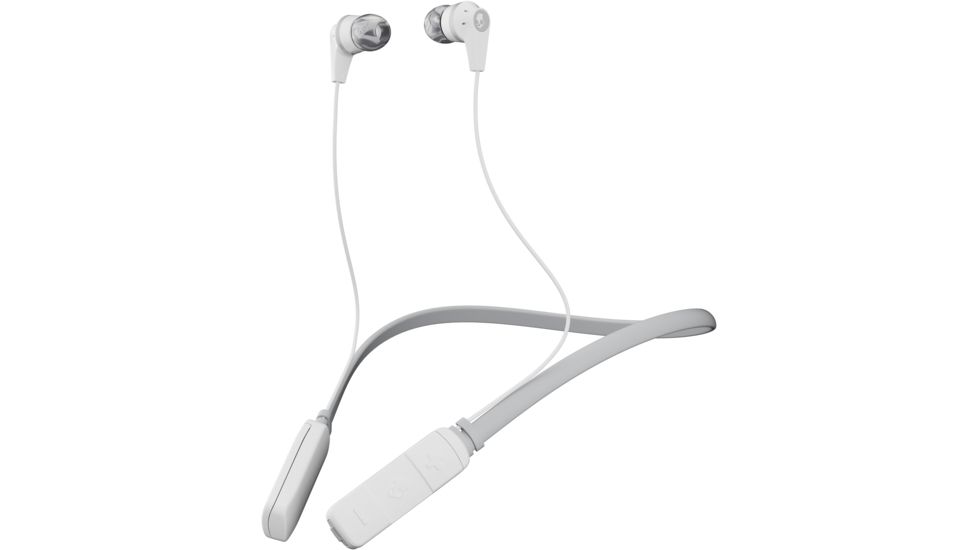 Skullcandy Ink'D Wireless Earbuds-White/Gray