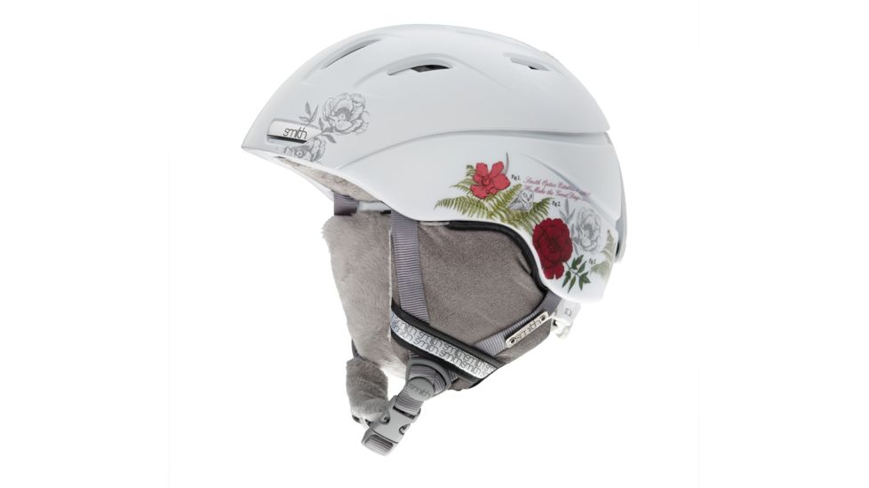 Smith Optics Intrigue Helmet, White Botanical, Medium H13-INWBMD