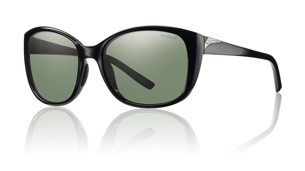 Smith Optics Lookout sg, Black/pol Gray grn chrom lens LTRPGNBK