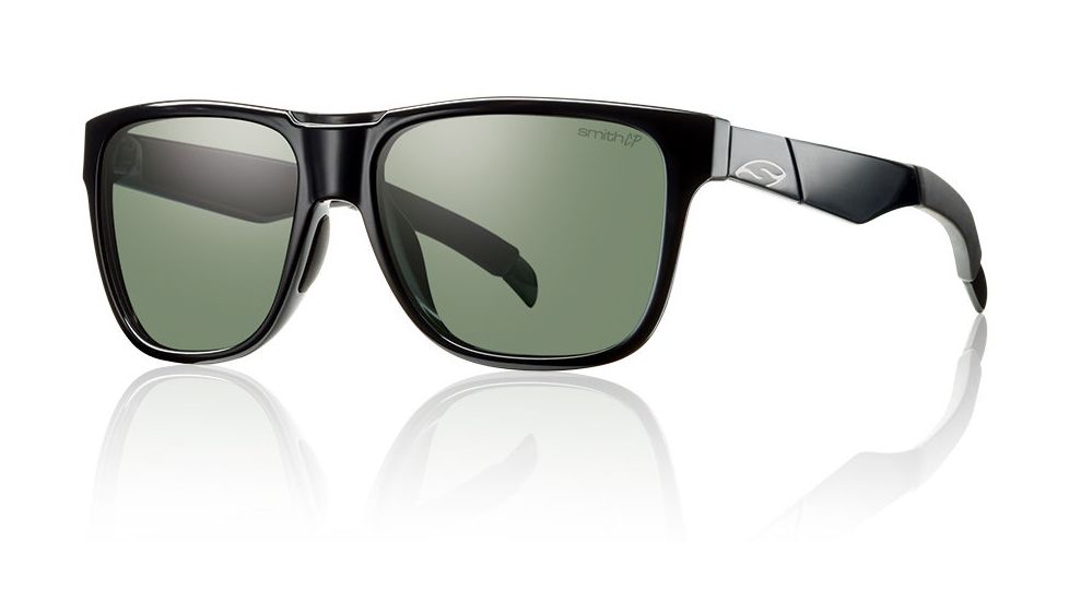 Smith Optics Lowdown sg, Black/pol Gray grn chrom lens LDRPGNBK