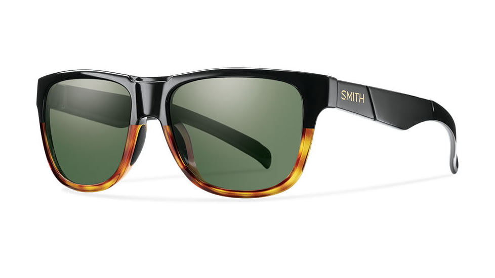 Lowdown Slim Sunglasses-Black Fade-Gray Green
