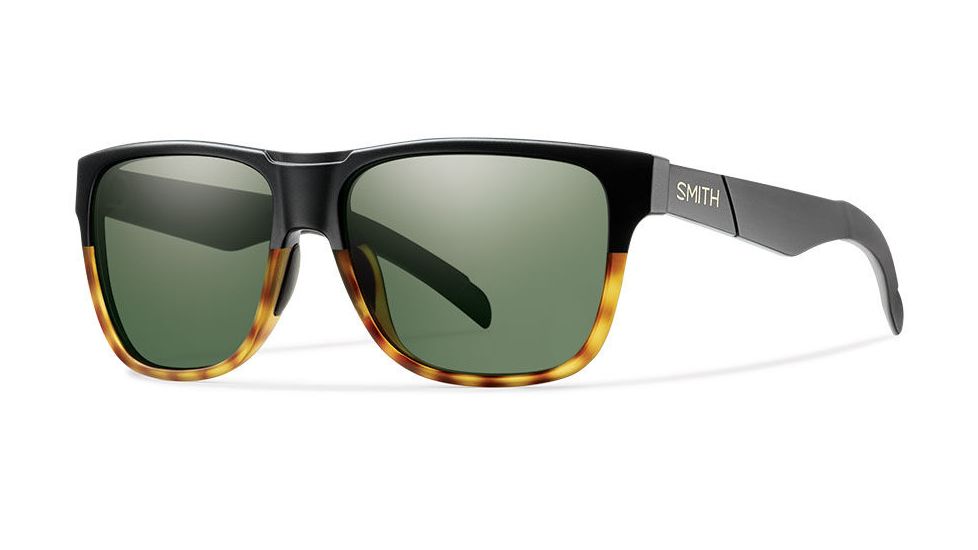 Lowdown Sunglasses-Black Fade-Gray Green