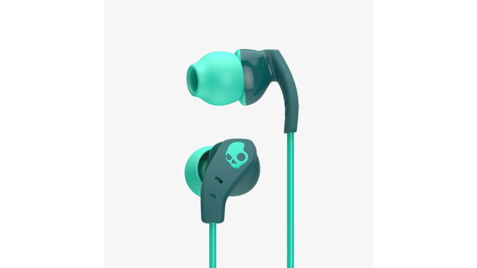 Skullcandy Method earbuds with Mic-Teal Green