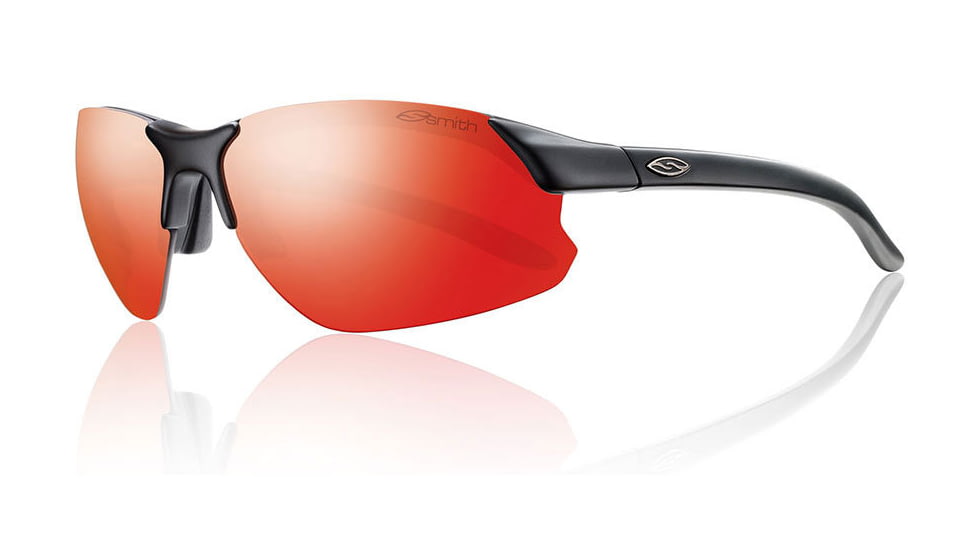 Smith Optics Parallel D Max sg, Matte Black/Red Sol-X/ig/clr carb TLT lens PDPCDMMB