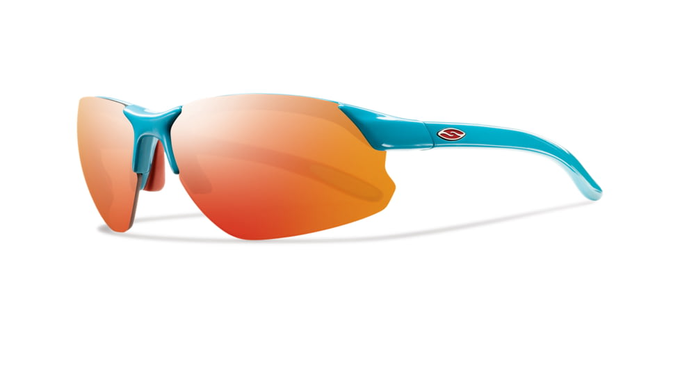 Smith Optics Parallel D-Max Sunglasses - Teal Frame, Orange Red Mirror, Ignitor, Clear PDPCRDMTO
