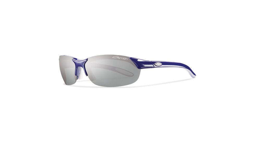 Smith Optics Parallel Sunglasses - Blue Frame, Platinum,Ignitor,Clear Lenses PLPCGYMBL