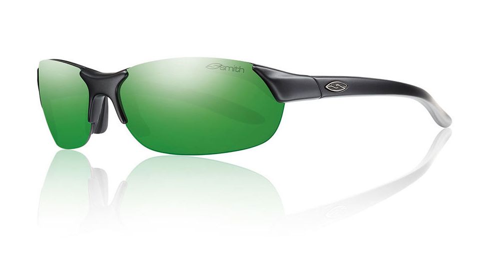Smith Optics Parallel sg, Matte Black/grn Sol-X/ig/clr carb TLT lens PLPCGMMB