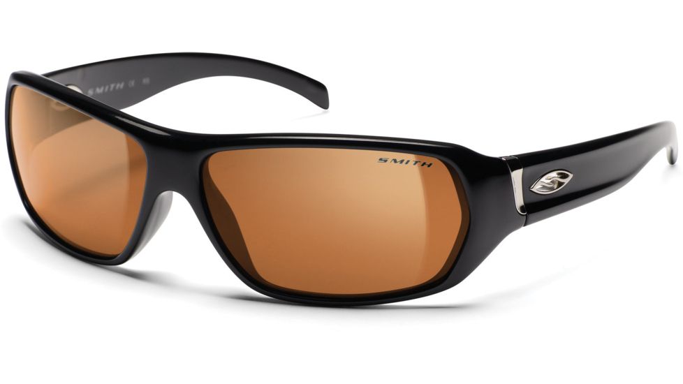 Smith Optics Pavilion Sunglasses - Black Frames, Polarized Copper Lenses