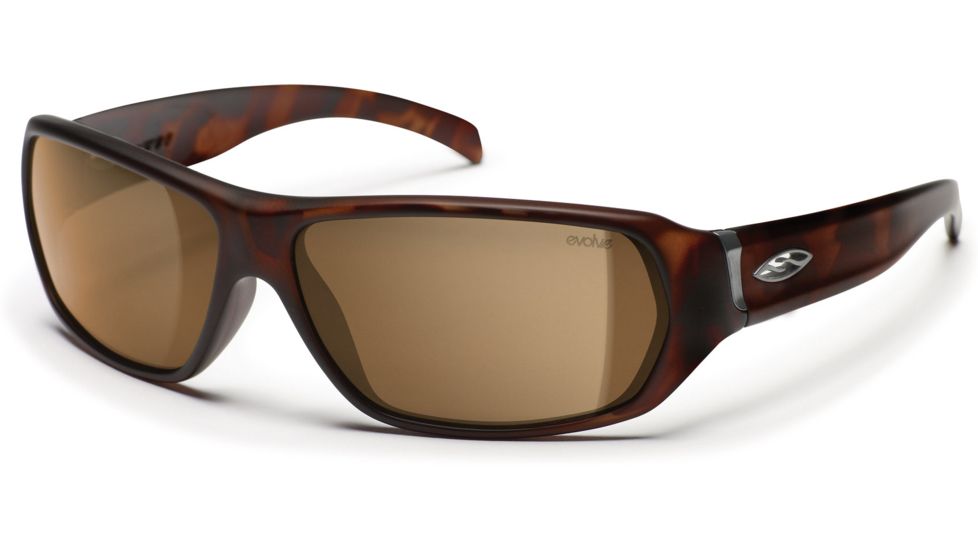 Smith Optics Pavilion Sunglasses - Matte Tortoise Evolve Frames, Brown Lenses