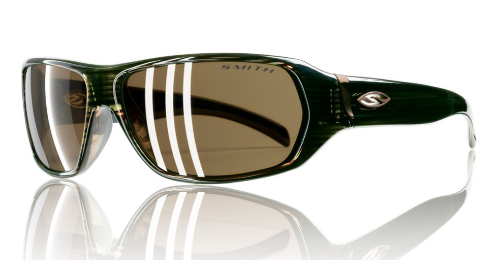 Smith Optics Pavilion Sunglasses - Chemical Stripe Frame, Polarized Brown Carbonic Lenses TLT PVPPBRCS