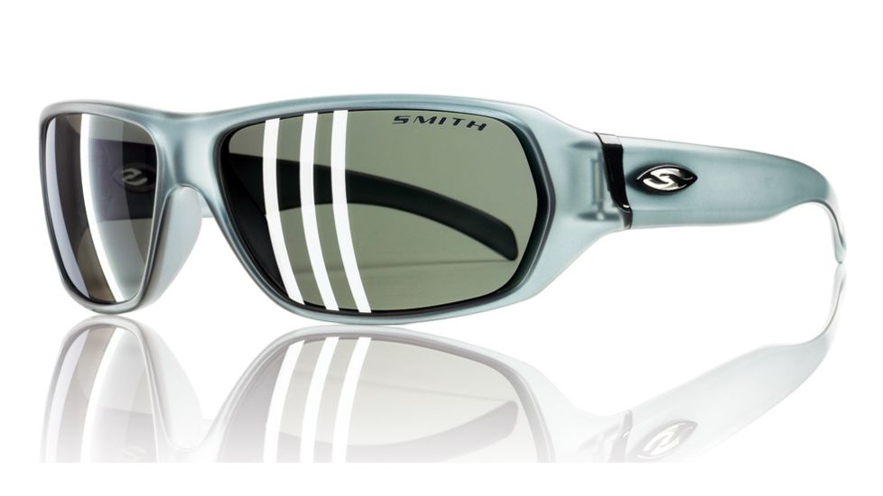 Smith Optics Pavilion Sunglasses - Matte Smoke Frame, Polarized Gray Green Carbonic TLT Lenses PVPPGYSM