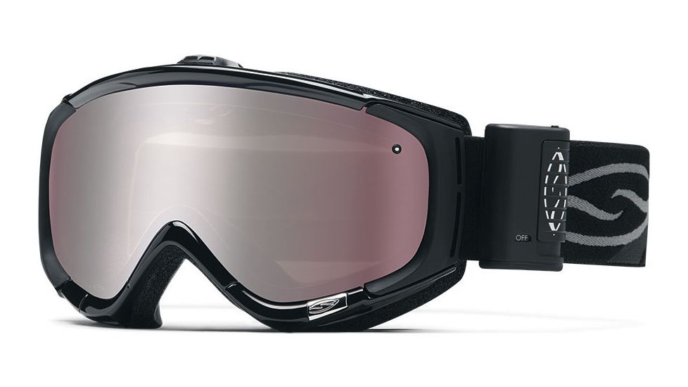 Smith Optics Phenom Turbo Fan Goggle Black Frame/Ignitor Lens PH5IBK15