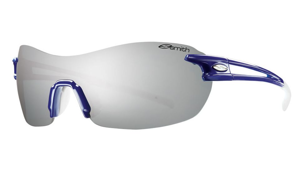 Smith Optics Pivlock V90 Max Sunglasses Blue Denim Frame Platinumignitorclear Carbonic Tlt Vmpcgymdn