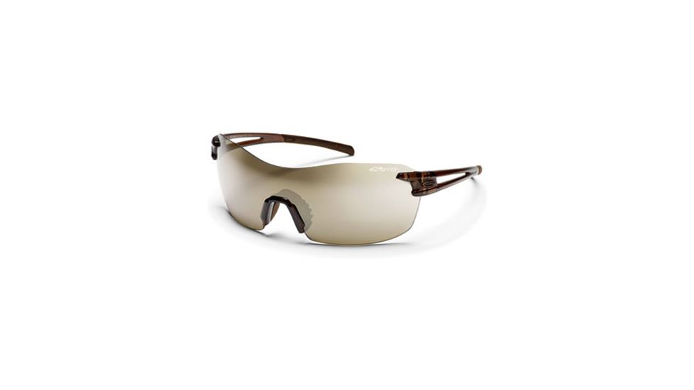 Smith Optics Pivlock V90 Max Sunglasses - Brown Crystal Frames, Bronze Mirror Lenses