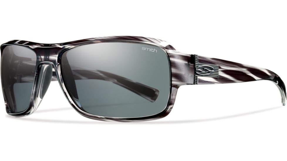 Smith Optics Rambler Sunglasses - Black Stripe Frame, Polarized Gray Lenses RBPPGYBP