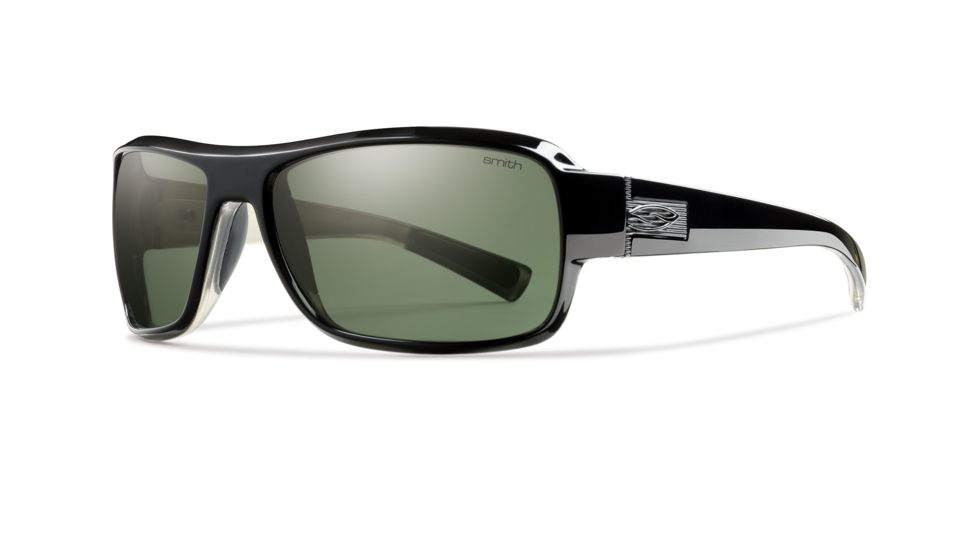 Smith Optics Rambler Sunglasses - Black Frame, Polarized Gray Green Carbonic RBPPGYBK