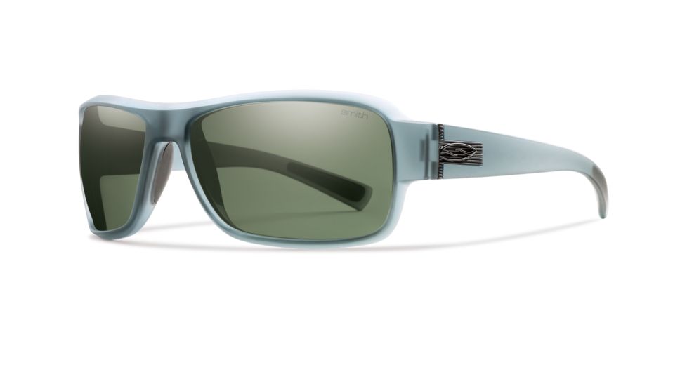 Smith Optics Rambler Sunglasses - Matte Smoke Frame, Polarized Gray Green Carbonic RBPPGYSM