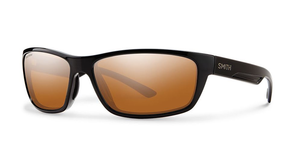 Smith Optics Ridgewell Sunglasses, Black Frame, Polarchromic Copper Mirror Lens, Polarized, Photochromic, RIGPPCMBK