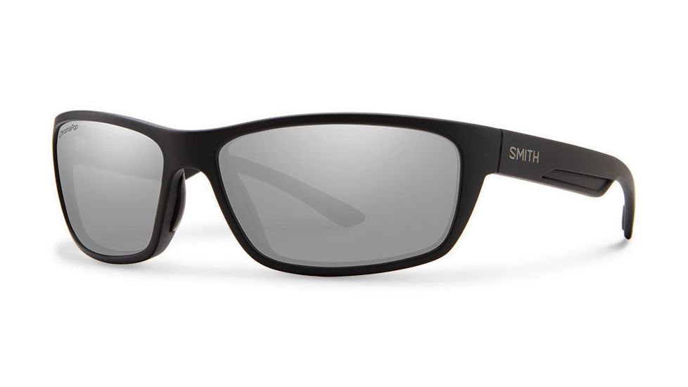 Smith Optics Ridgewell Sunglasses, Matte Black Frame, Polarized Platinum Lens, Polarized, RIRPGYMMB