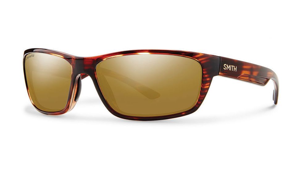 Smith Optics Ridgewell Sunglasses, Tortoise Frame, Polarized Bronze Mirror Lens, Polarized, RIRPBZMTT