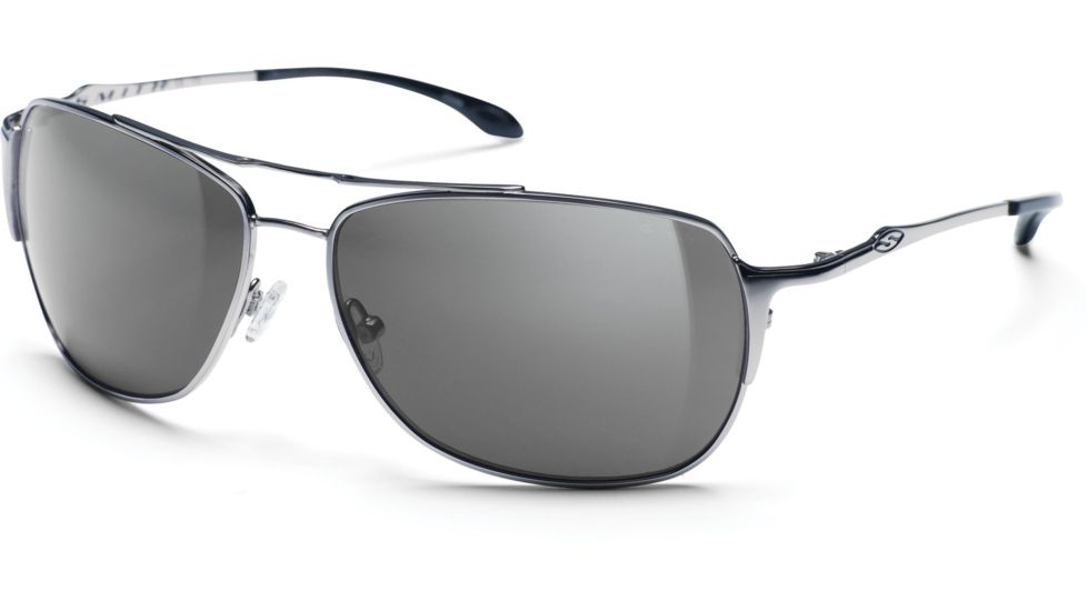 Smith Optics Rosewood Sunglasses - Silver Frames, Gray Lenses