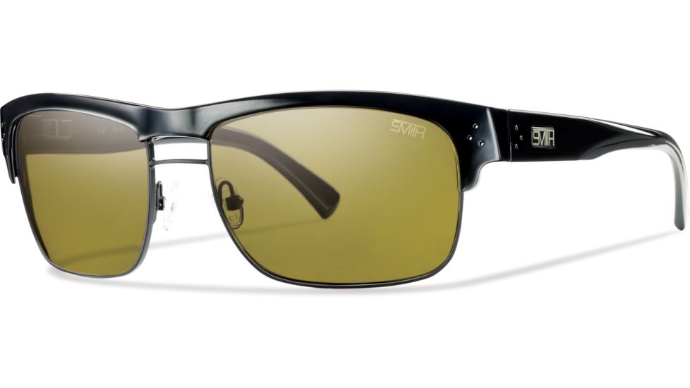 Smith Optics Scientist Sunglasses - Black Frame, Polarchromic Amber Lenses STGPPABBK