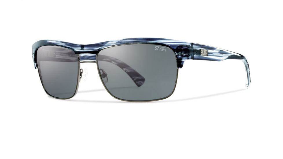 Smith Optics Scientist Sunglasses - Black Stripe Frame, Polarized Gray STGPGYBP