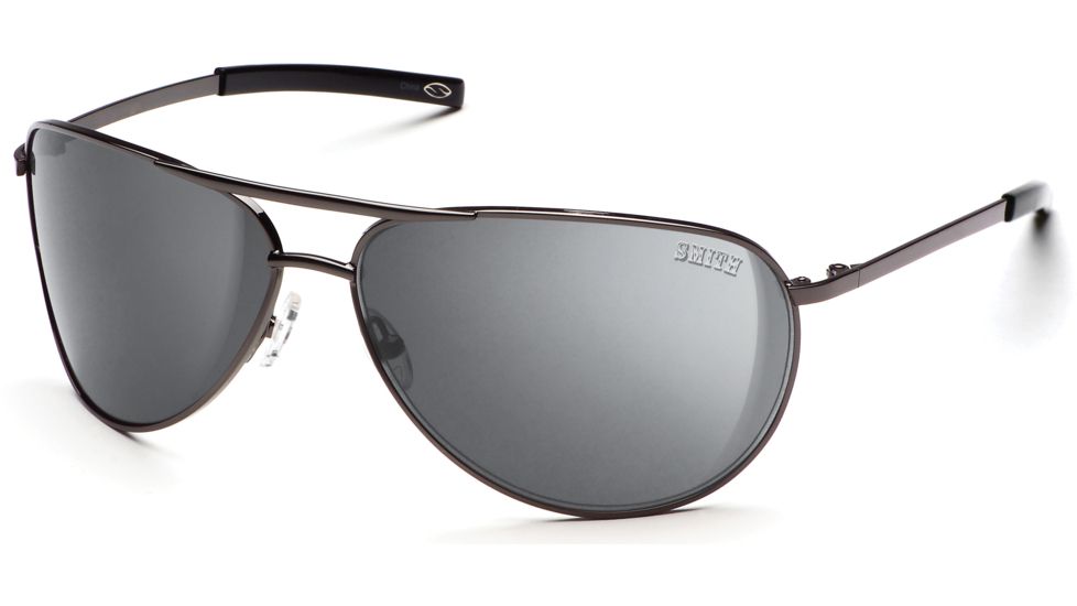 Smith Optics Serpico Sunglasses with Gunmetal frames and Gray lenses