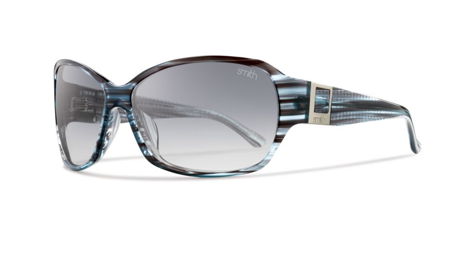 Smith Optics Skyline Sunglasses - Powder Stripe Frame, Gray Gradient CR39 SKTRGYGBL