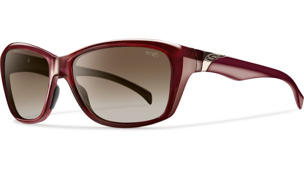 Smith Optics Spree (New) Sunglasses - Cranberry Frame, Polarized Brown Gradient Lenses REPPBRGCC