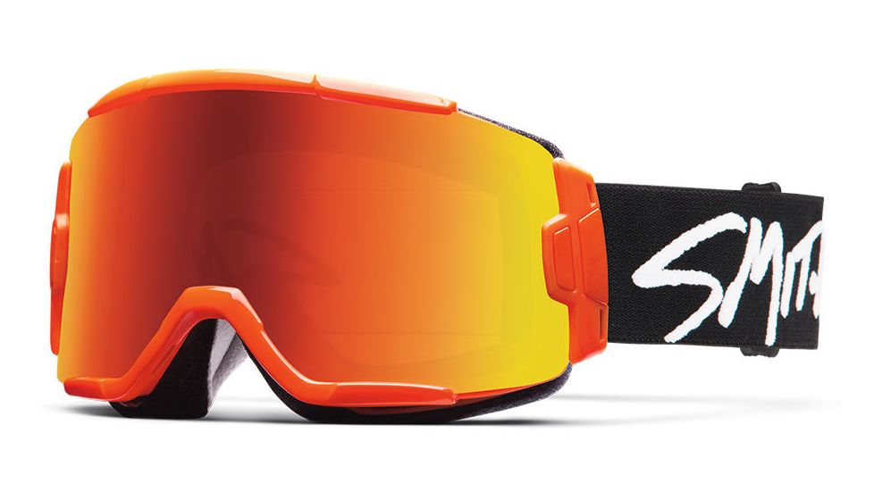 Smith Optics Squad Goggle Orange Frame/Red Sol-X/Yellow Lens SQ2DXOR15