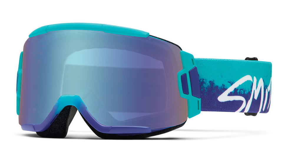 Smith Optics Squad Goggle Purple Fade Kook Frame/Blue Sensor/RC36 Lens SQ2ZPFK15