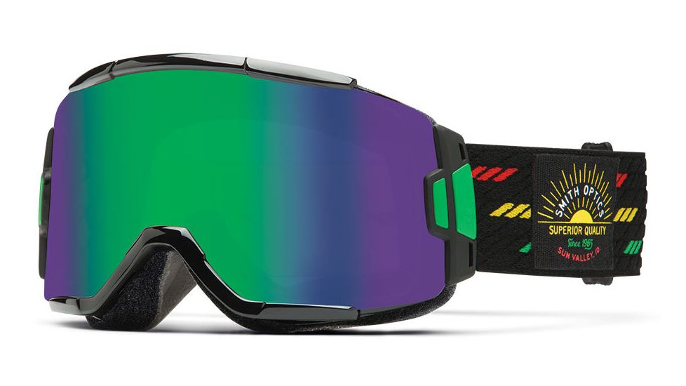 Smith Optics Squad Goggle Revival Irie Frame/Green Sol-X/Yellow Lens SQ2NXIL15