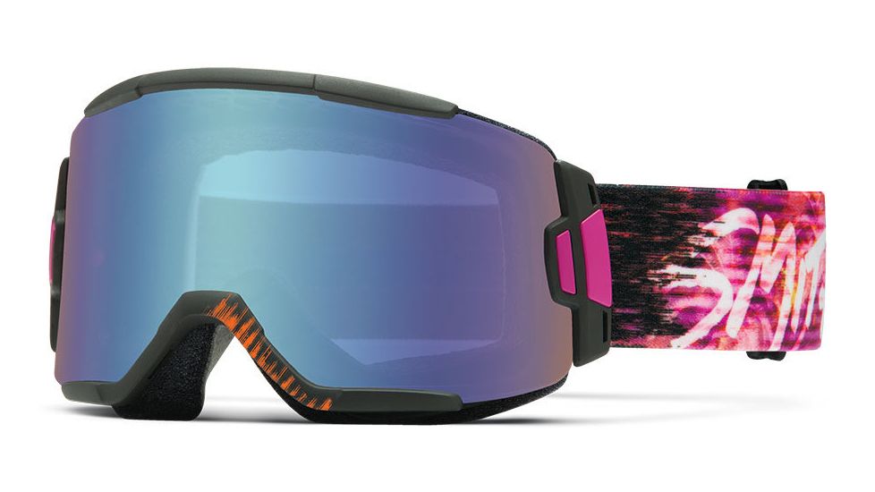 Smith Optics Squad Goggle Sunset Palms Frame/Blue Sensor/RC36 Lens SQ2ZUP15