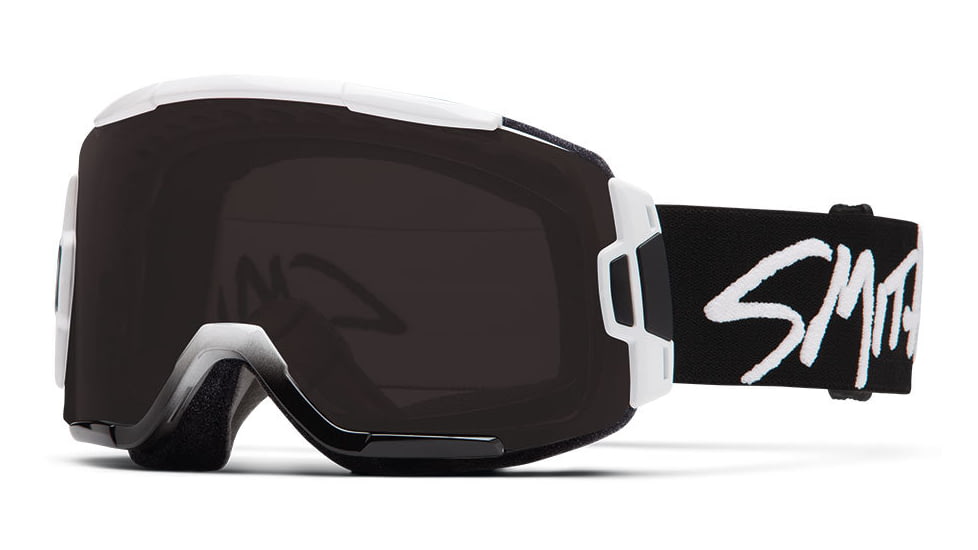 Smith Optics Squad Goggle White Frame/Blackout/Yellow Lens SQ2BKWT15