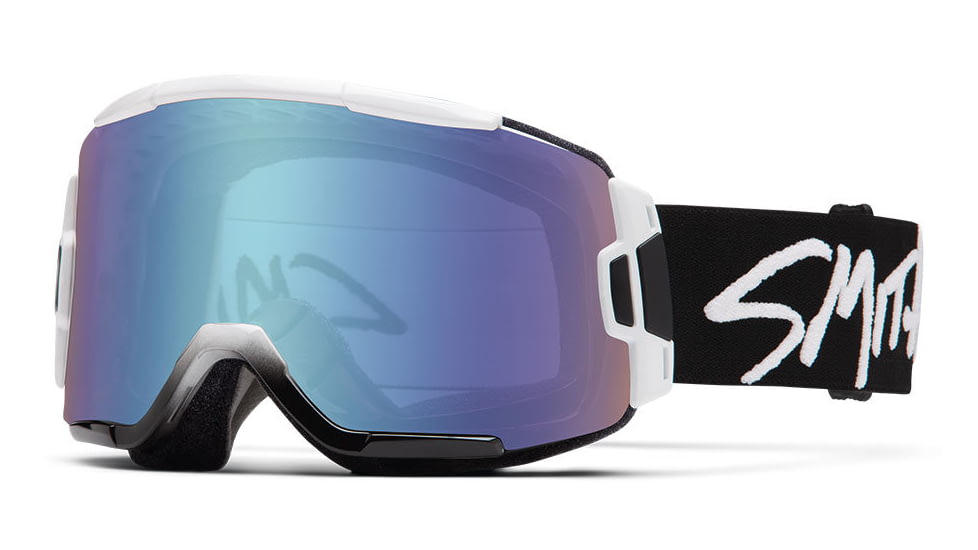 Smith Optics Squad Goggle White Frame/Blue Sensor/RC36 Lens SQ2ZWT15