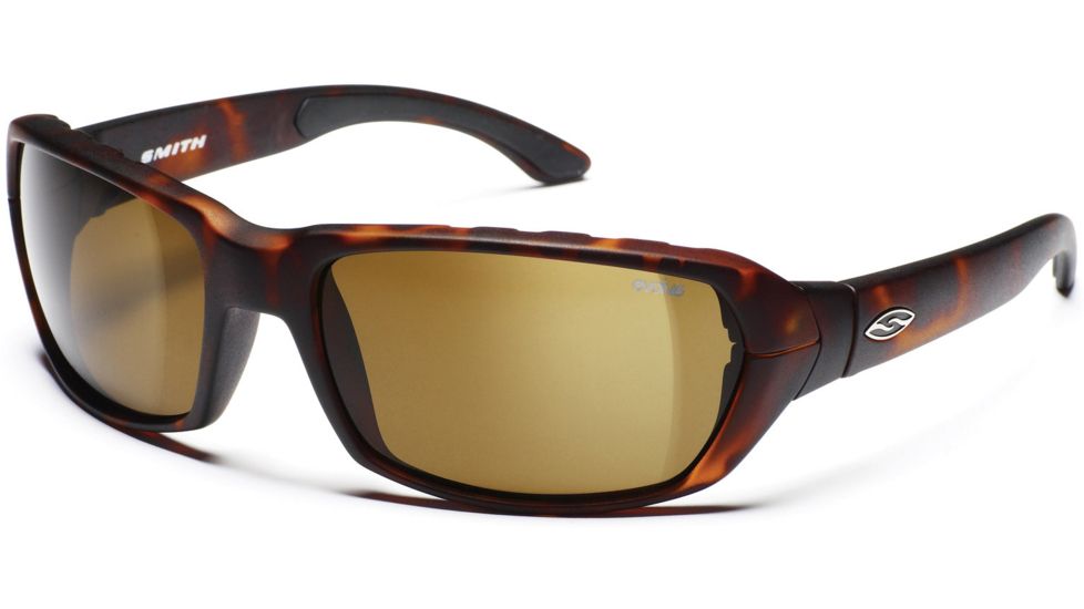 Smith Optics Trace Sunglasses with Matte Tortoise Evolve frames and Brown lenses