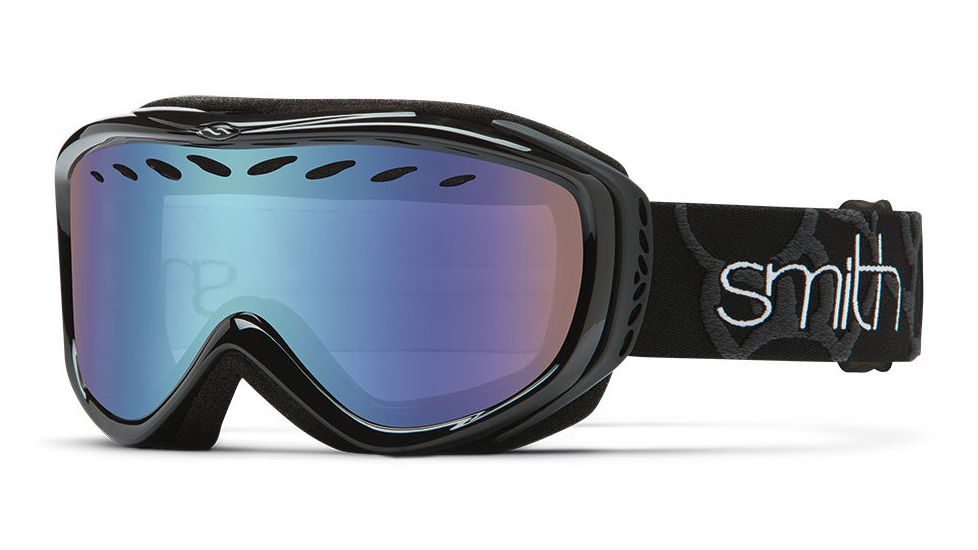Smith Optics Transit Goggle Black Frame/Blue Sensor Lens TN3ZBK15