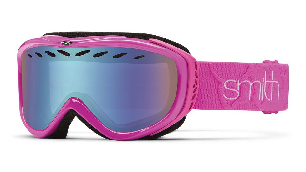 Smith Optics Transit Goggle Magenta Frame/Blue Sensor Lens TN3ZMA15