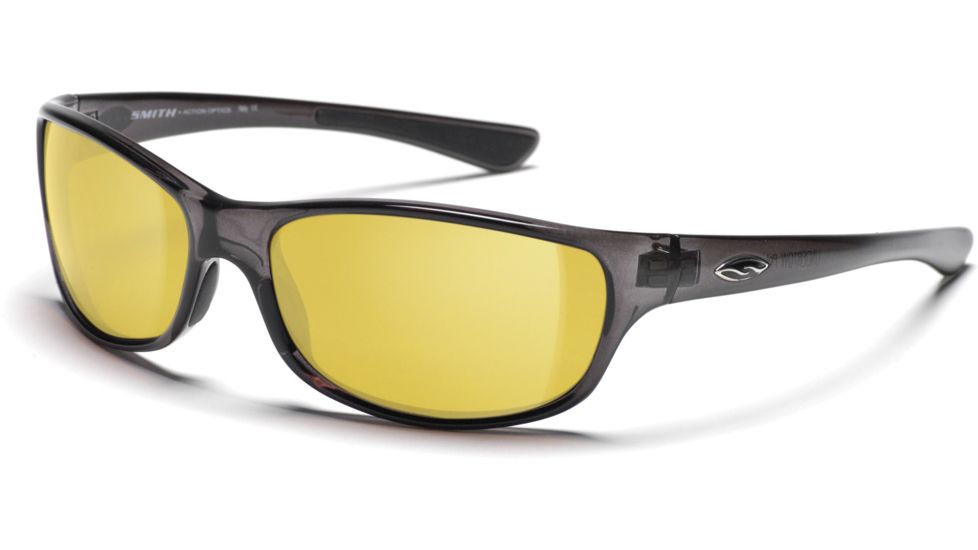Smith Optics Undertow Sunglasses with Black frames and Yellow lenses